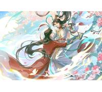 DMQBT 1500 Piezas Rompecabezass - Fun Juguete De Rompecabezas Personalizado para Adultos - Heavenss Official'S Blessingss Animes Póster - Rompecabezas 1500 Piezas For Adults - Vw98Zq