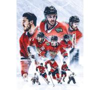 DMQBT 1500 Piezas Rompecabezass para Adults - Juguete Divertido para Adultos - Hockeys Players Poster - Rompecabezas De Juegos Educativos para El Hogar - Hx25Zw