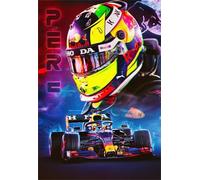 DMQBT Colorful - 1500 Piezas Adult Rompecabezas - F1 Racings Art Poster - Fun Rompecabezas para Adults Teenagers - Juguetes De Desafío Difíciles para La Familia - Xu764Tw