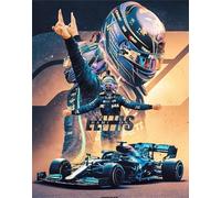 DMQBT Colorful - 1500 Piezas Adult Rompecabezas - F1 Racings Art Poster - Fun Rompecabezas para Adults Teenagers - Juguetes De Desafío Difíciles para La Familia - Xu763Tw