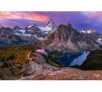 DMQBT Difficult Rompecabezas - 1500 Piezas - Mounts Assiniboine Landscape Photo - Juguetes Desafiantes Y Divertidos para Toda La Familia - Adults Challenge Toys - Xu662Tw