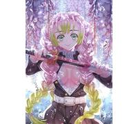 DMQBT Irregular Colorido Rompecabezas - 1500 Piezas Rompecabezass - Japanese Animes Demons Kanroji Mitsuri - For Imagen Artística del Juego para Aliviar El Estrés En Adultos Gifts - Hy80Yz
