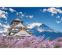 DMQBT Póster Art Rompecabezas 1500 Piezas - Japan Fujis Scenery - Rompecabezas para Adultos 1500 Piezas - Large Rompecabezas Gifts para The Family - Jy256Zp