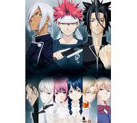 DMQBT Puzzle 1000 Piezas - Fun Puzzle - Japanese Animes Food Wars！ Posters - Juegos para Aliviar El Estrés En Familia - Juguetes De Desafío para Adultos - Za24Wk