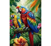 DMQBT Rompecabezas,1000 Pieces,Póster,Gifts ，Colorful ，Parrotss Art Pictures ，Juegos De Memoria Y Cognición para Personas Mayores,Juguetes De Desafío Personalizados para Adultos, Cx362Zw