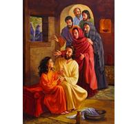 DMQBT Rompecabezas 1500 Piezas para Adults ，Difficult Rompecabezas 1500 Piece para Adults Challenge ，Jesus Art Oil Painting ，Juegos para Reducir El Estrés Familiar - Xu705Tw