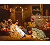 DMQBT Rompecabezas 1500 Piezas para Adults ，Difficult Rompecabezas 1500 Piece para Adults Challenge ，Jesus Art Oil Painting ，Juegos para Reducir El Estrés Familiar - Xu703Tw