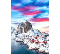 DMQBT Rompecabezas 1500 Piezas para Adults - Landscape Photos of The Lofoten Islands In Norway - Fun Personalised Toy - Memory Cognition Games - Xu416Tw