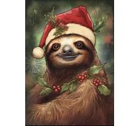 DMQBT Rompecabezas para Adultos 1500 Piezas - Colorful - 1500 Piezas Adult Rompecabezas - Cute Sloths Art Painting - para Juguetes De Desafío Difíciles para Divertirse En Familia - Jy142Zp