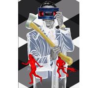 DMQBT Rompecabezass 1500 Piezas - Difficult Rompecabezas - Horror Film Psychos Póster - Juguetes De Desafío Divertidos para Adultos Gifts - Juguetes para Reducir El Estrés Familiar - Hz627Xa