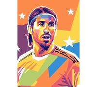 DMQBT Rompecabezass 1500 Piezas para Adults - Spanish Football Player 93 Art Poster - Rompecabezass para Adults 1500 Piezas - Juguetes De Desafío Difíciles para La Diversión Familiar - Hx255Zw