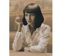 DMQBT Rompecabezass para Adults 1500 Piezas - Pulps Films Fictions UMA Thurman - Rompecabezas Grande, Regalo Ideal para La Familia - 1500 Piezas Rompecabezass - Hx32Zw