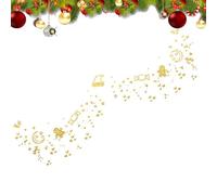 dmqdu Etiqueta Engomada De La Cara Temporal,Pegatinas De La Cara Para Navidad - Pegatinas navideñas de maquillaje para festivales - Pegatinas corporales impermeables, pegatinas temporales para