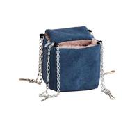 dmqdu Hamaca para pequeños animales, hamaca Sugar Glider,Hamaca para hámster nido de ardilla - Hamaca Chinchilla cama caliente planeador de azúcar, cama de ardilla columpio para hámster, ardilla
