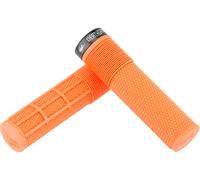 DMR Puños de manillar Brendog Death Grip FL Lock On naranja L
