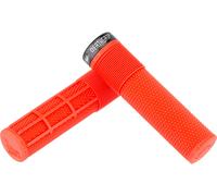 DMR Puños de manillar Brendog Death Grip FL Lock On rojo L