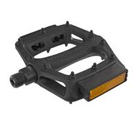 DMR - V6 Plastic Pedal - Cro-Mo Axle - Black with REFLECTOR