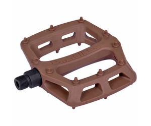 DMR - V6 Plastic Pedal - Cro-Mo Axle - Earth Brown