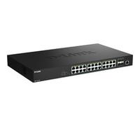 DMS-1250-28P/E switch Gestionado L2 2.5G Ethernet (100/1000/2500) Energía sobre Ethernet (PoE) Negro, Interruptor/Conmutador negro, Gestionado, L2, 2.5G Ethernet (100/1000/2500), Energía sobre Etherne