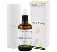 DMSO 99.9% | Ingredientes de grado farmacéutico | Aroma a hierba limón - Dimetilsulfóxido líquido | 100 ml (3.4 oz) | Alta pureza | Probado por terceros | Heiltropfen®