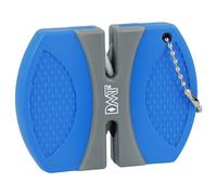 DMT 20174 EdgeSharp PocketSharp - Afilador de 2 etapas - fino/grueso (paquete de artículos deportivos/al aire libre)