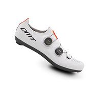 DMT KR0 Zapatillas de Ciclismo de Carretera, Blanco, 39.5 EU