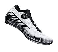 DMT Kr1, Zapatos de Carretera Unisex Adulto, Blanco y Negro, 9 UK
