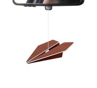 Dmuzsoih Adorno Ambientador para Coche, Adorno de Aromaterapia para Coche | Ambientador automotriz de avión de papel,Refrescante para coche, ambientador para automóvil, eliminador de olores, adorno