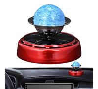 Dmuzsoih Ambientador solar para automóvil, purificador de aire solar para automóvil con planeta colorido giratorio, difusores de fragancia para hombres, mujeres, familia