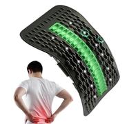 Dmuzsoih Estirador Lumbar | Soporte De Estiramiento Ajustable con Masaje,Tracción Y Estirador Lumbar,para Hombres Y Mujeres, Ejercicio, Gimnasio En Casa, Viaje, Relajación Muscular Y De Columna
