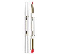 Dmuzsoih Lápiz labial impermeable - Utensilios de maquillaje de doble cara, delineador de labios portátil - Para mujeres, novias, viajeros, bodas, amantes de la belleza, vida cotidiana, fiestas