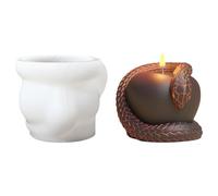 Dmuzsoih Moldes Halloween,Molde de Silicona para Velas de Aromaterapia - Molde Manual de Desmolde Fácil para Resina Epoxi Yeso Decorativos Proyectos Temáticos Halloween