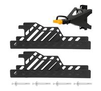 Dmuzsoih Organizador De Gato Hidráulico Para Pared,Soporte De Acero Resistente - Organizador De Pared Para Gatas De Taller,Para Cochera Sotano Mecanicos Aficionados Al Automovil