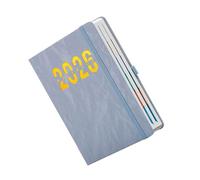 Dmuzsoih Planificador 2026 - Cuaderno A5 Con Impermeable Y Pestaña,Agenda Mensual 2026 Con Calendario - Para Hogar Escuela Oficina Estudiantes Profesores Hombres Mujeres