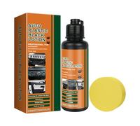 Dmuzsoih Restaurador De Molduras Coche,Protector Interior Detallado 100ml para Plásticos,Brillo para Molduras Plásticas | para SUV sedán camioneta salpicadero Panel de Puerta Consola