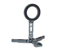 Dmuzsoih Soporte Magnético para Teléfono con Trípode,Soporte de Trípode Plegable para Móvil para Viaje | Accesorio para Cámara De Teléfono para Grabar Filmar Hacer Vlogs Viajes Camping Gimnasio