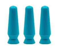 DMV Scleral Cup Large Contact Lens Handler - Inserts and Removes Scleral Contact Lenses and Prosthetic Eyes (Ventless) - Pack of 3