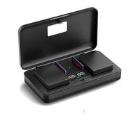 DMW-BLC12 (1800mA) - Cargador multifunción para cámara Panasonic Lumix DMC-FZH1, G85GK/GX8, G7, G6, G5, GH2, FZ300, FZ300GK/FZ200GK DC-G90, G91 y G95 ETS