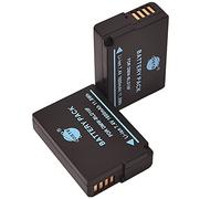DMW-BLD10E DSTE - Batería de repuesto para Panasonic DMW-BLD10, DMW-BLD10E, DMW-BLD10PP, DE-A93B y Panasonic Lumix DMC-G3, DMC-GF2, DMC-GX1 (2 unidades)