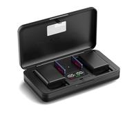 DMW-BMB9/BMB9E (1300mA) - Juego de cargador multifunción para cámara (incluye dos baterías) compatible con Panasonic DMC-FZ40/47/4/48/70/72/100/60/62/150 GK DC-FZ80/81/82/83/85