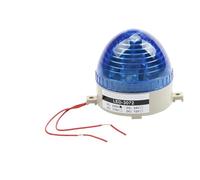 DMWD AC 110V 220V DC 12V 24V LED-3072 Luz de advertencia intermitente Semáforo S-60 Luz indicadora(AC 220V-Yellow)