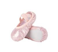 Dmwhsy Zapatillas de Ballet para niñas con Bandas elásticas y Suela Plana Brillante para Mujeres niñas bebés y Adultos