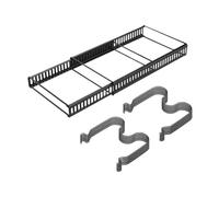 DMWLZHO Estante de Almacenamiento de Utensilios de Cocina Ajustable, Organizador Multifuncional for Cacerola y Armario de Cocina(12-Layer 2Pcs)