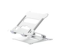 DMWLZHO Soporte de Aluminio Resistente for Ordenador portátil, Soporte Plegable Ajustable for portátiles de 11 a 16 Pulgadas(Sliver for Tablet)