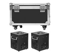 DMX Sparkular - Máquina de pirotecnia para fuegos artificiales, mando a distancia, equipo profesional de DJ con pantalla LCD, altura de inyección hasta 3 m, 220 V, 750 W, con estuche de vuelo