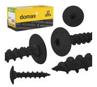 DMX - Tornillos de cabeza plana 8x50 - Tornillos autorroscantes 8 unidades - Juego de tornillos para madera - Juego de tornillos - Tornillos de cabeza plana para madera - Tornillos Torx para soporte