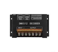 DMX512 - Decodificador de 4 canales RGBW, controlador LED con pantalla digital para iluminación de escenario, regulador de voltaje constante DC5-24V