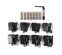 DMX512 - Transmisor inalámbrico de 2,4 G, receptor con 1 emisor y 7 receptores, para efectos de iluminación de escenario