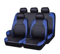 DMXTOP Fundas Coche Asientos Cuero para Citroen Berlingo Multispace 2008-2018,Impermeables Juegos de Cubreasientos Asiento Automóvil Conjunto Completo de Accesorios,A-Blue