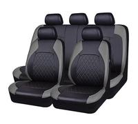 DMXTOP Fundas Coche Asientos Cuero para Citroen Berlingo Multispace 2008-2018,Impermeables Juegos de Cubreasientos Asiento Automóvil Conjunto Completo de Accesorios,A-Gray